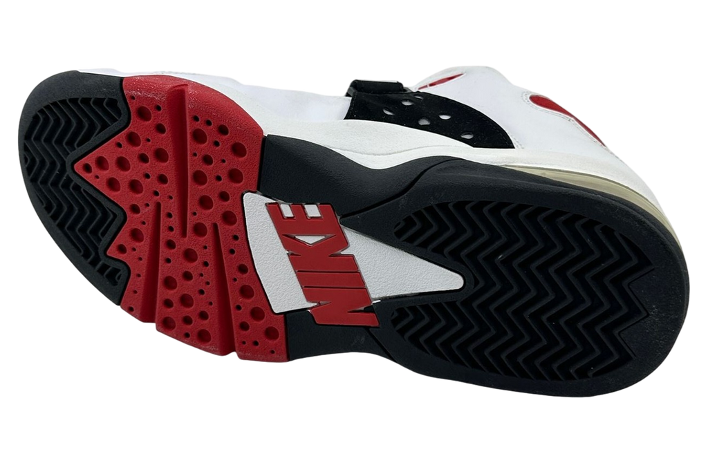 Nike Air Force Max White / Varsity Red - Image 6
