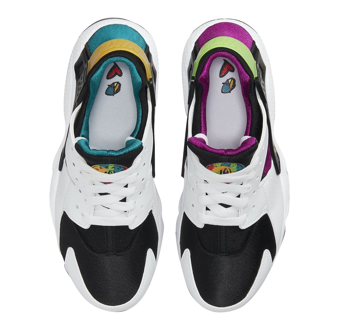 Nike Air Huarache GS Peace, Love, Swoosh - Image 4
