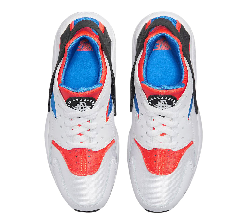 Nike Air Huarache White Red Blue - Image 4