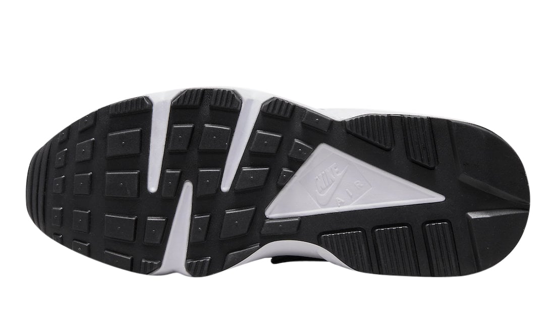 Nike Air Huarache White Red Blue - Image 6