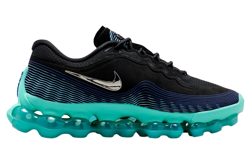 Nike Air Liquid Max Black / Radiant Blue - Image 3