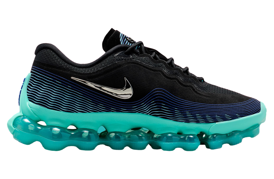 Nike Air Liquid Max Black / Radiant Blue - Image 3