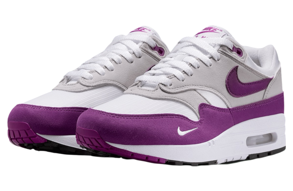 Nike Air Max 1 87 WMNS White / Bold Berry - Image 2