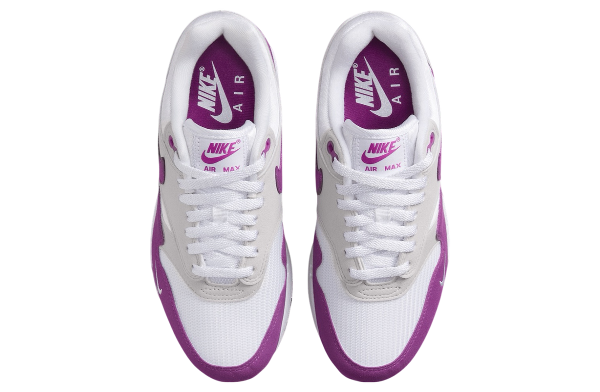 Nike Air Max 1 87 WMNS White / Bold Berry - Image 4