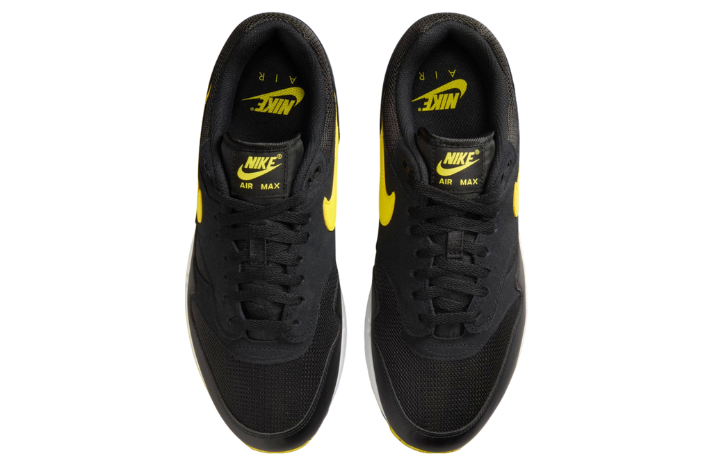 Nike Air Max 1 Black / Opti Yellow - Image 4