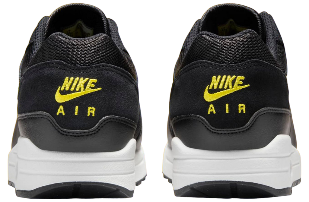 Nike Air Max 1 Black / Opti Yellow - Image 5