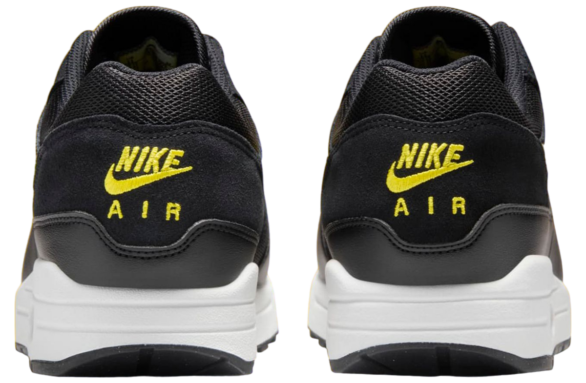 Nike Air Max 1 Black / Opti Yellow - Image 5