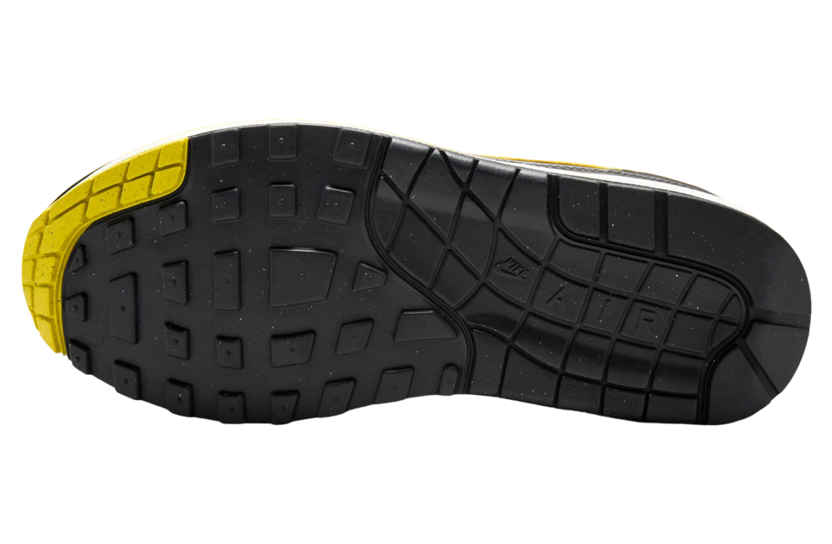 Nike Air Max 1 Black / Opti Yellow - Image 6