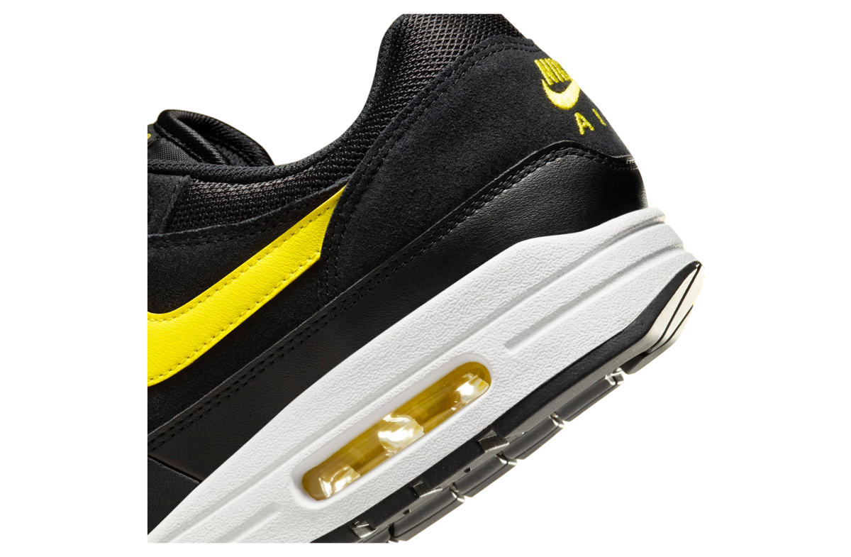 Nike Air Max 1 Black / Opti Yellow - Image 8