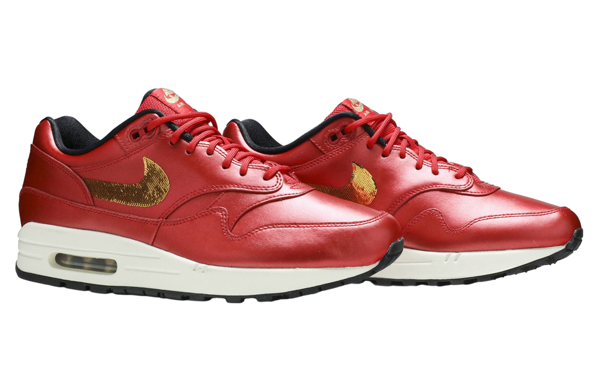 Nike Air Max 1 Gold Sequin - Image 5