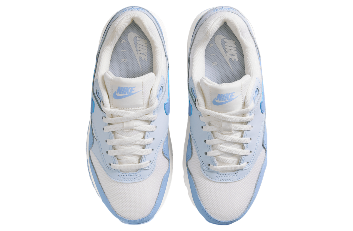 Nike Air Max 1 GS Sail / Blue Tint - Image 4
