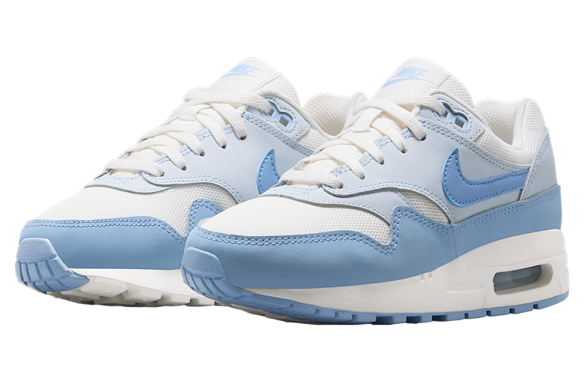 Nike Air Max 1 GS Sail / Blue Tint - Image 5