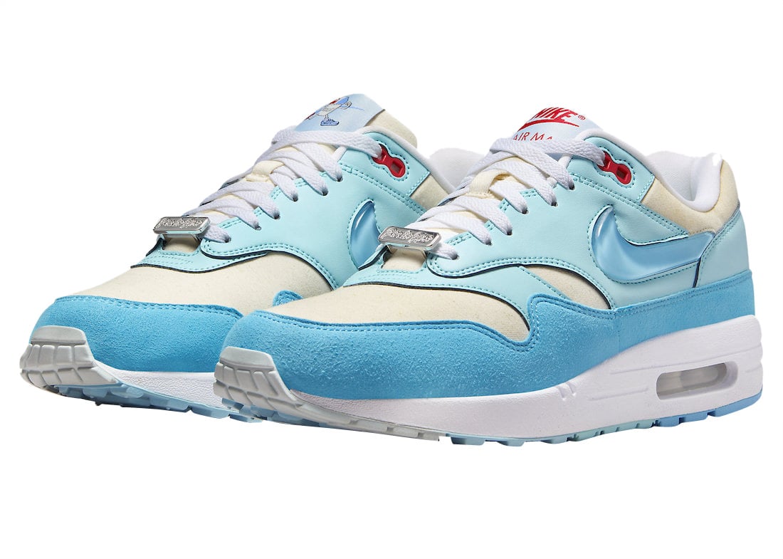 Nike Air Max 1 Puerto Rico Blue Gale - Image 2