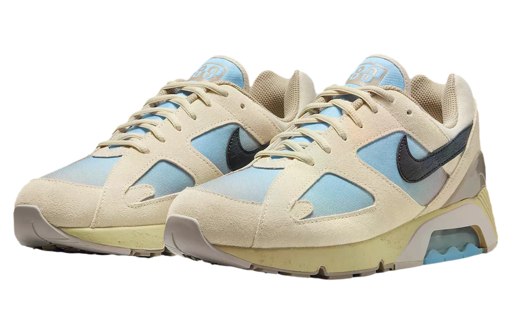 Nike Air Max 180 Light Khaki / Psychic Blue - Image 2