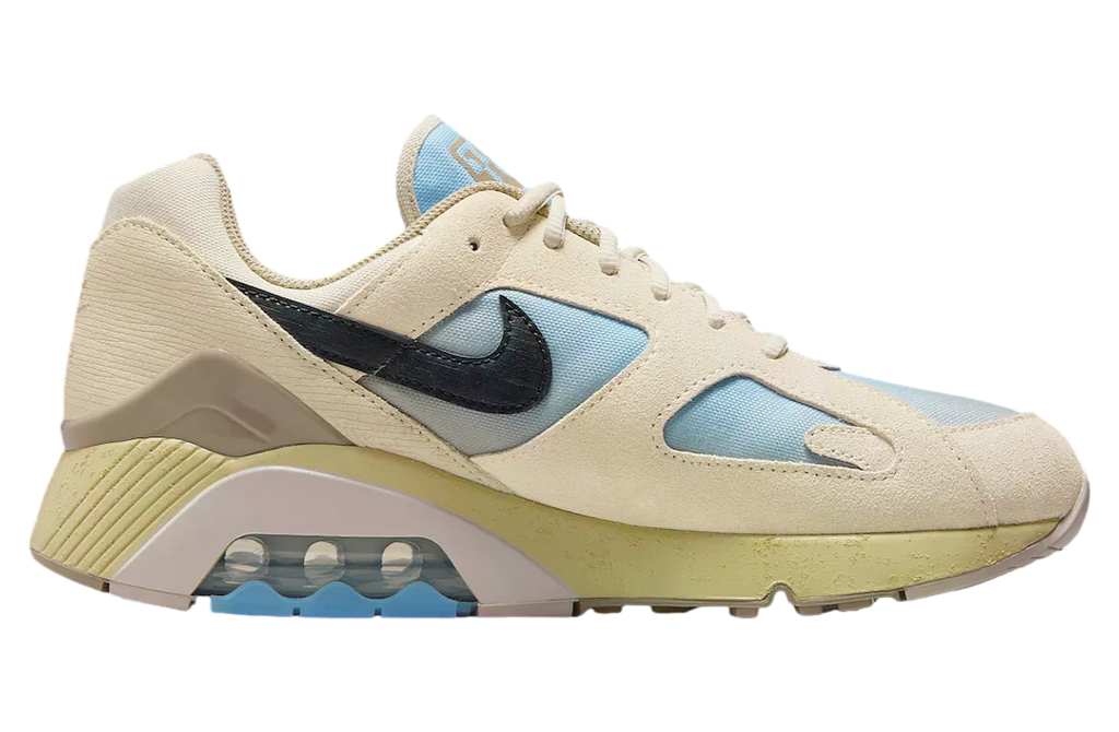 Nike Air Max 180 Light Khaki / Psychic Blue - Image 3