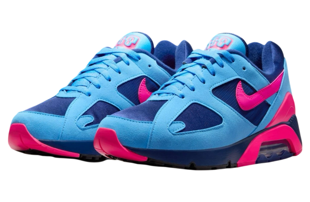 Nike Air Max 180 University Blue / Hyper Pink - Image 4