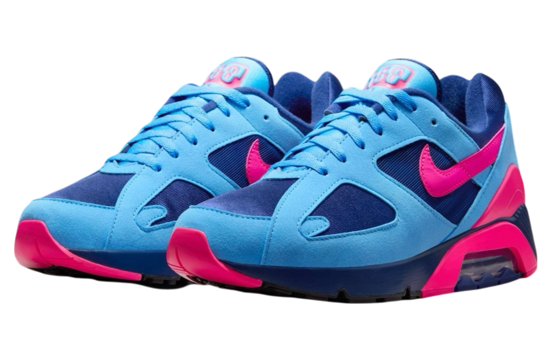 Nike Air Max 180 University Blue / Hyper Pink - Image 4