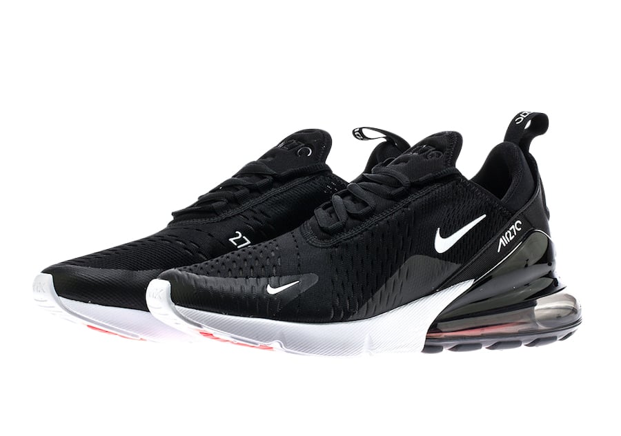 Nike Air Max 270 Black White - Image 2
