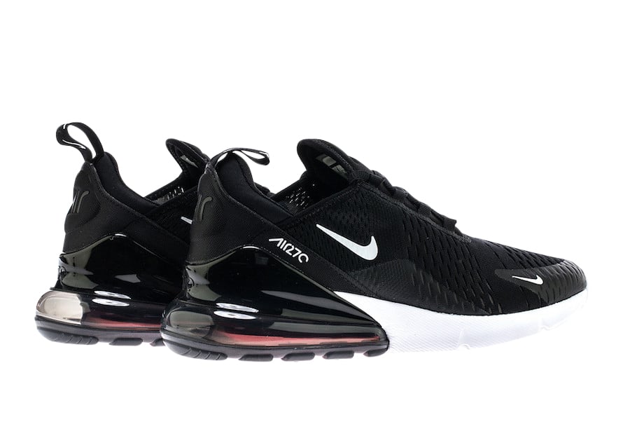 Nike Air Max 270 Black White - Image 3