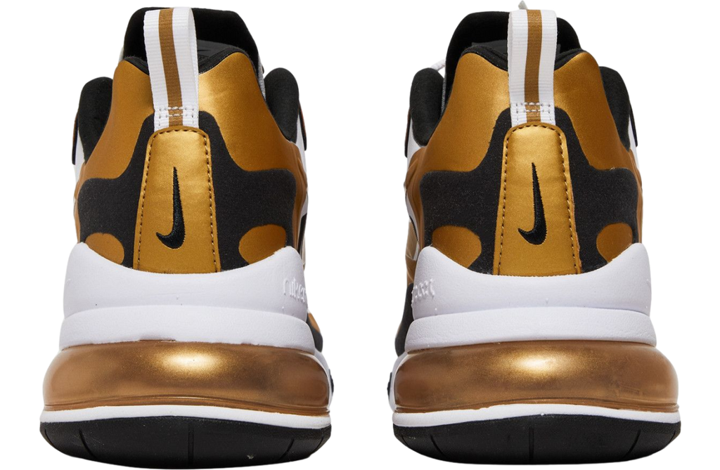 Nike Air Max 270 React Metallic Gold - Image 4