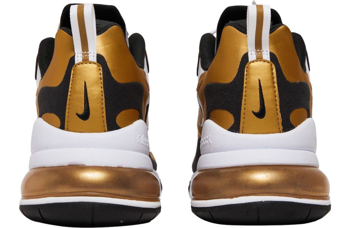 Nike Air Max 270 React Metallic Gold - Image 4