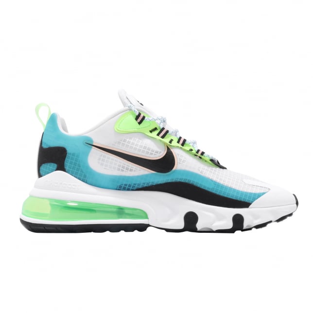 Nike Air Max 270 React SE Oracle Aqua Black Ghost Green - Image 2