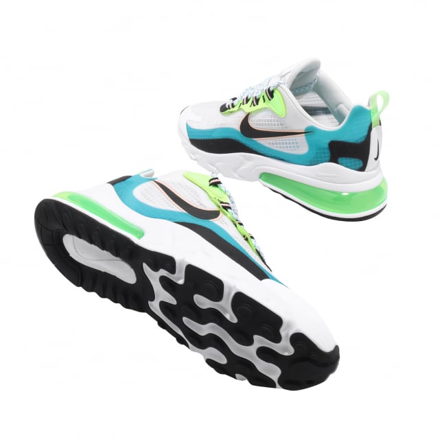 Nike Air Max 270 React SE Oracle Aqua Black Ghost Green - Image 6