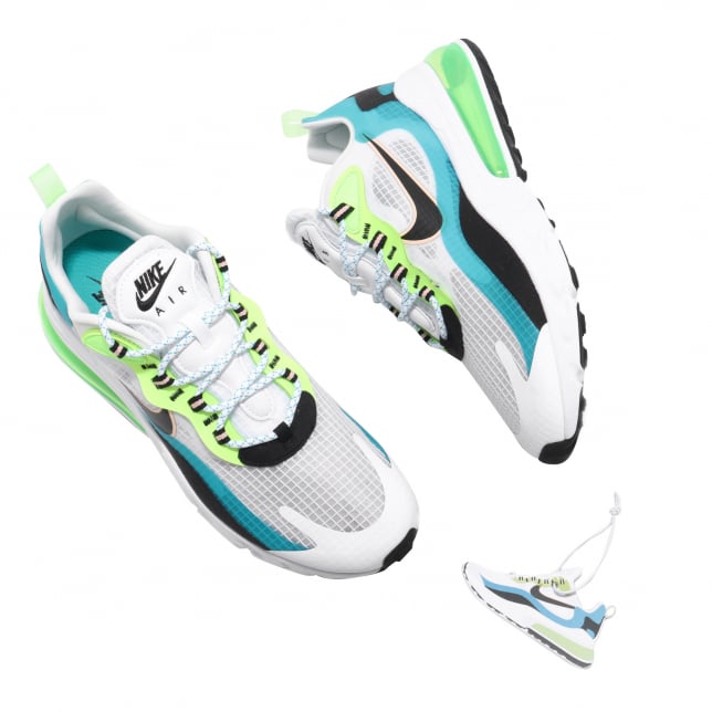Nike Air Max 270 React SE Oracle Aqua Black Ghost Green - Image 7