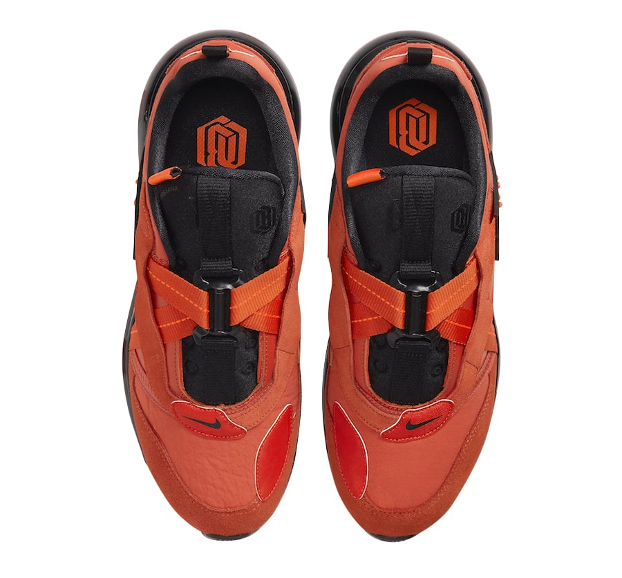 Nike Air Max 720 OBJ Slip Team Orange - Image 4