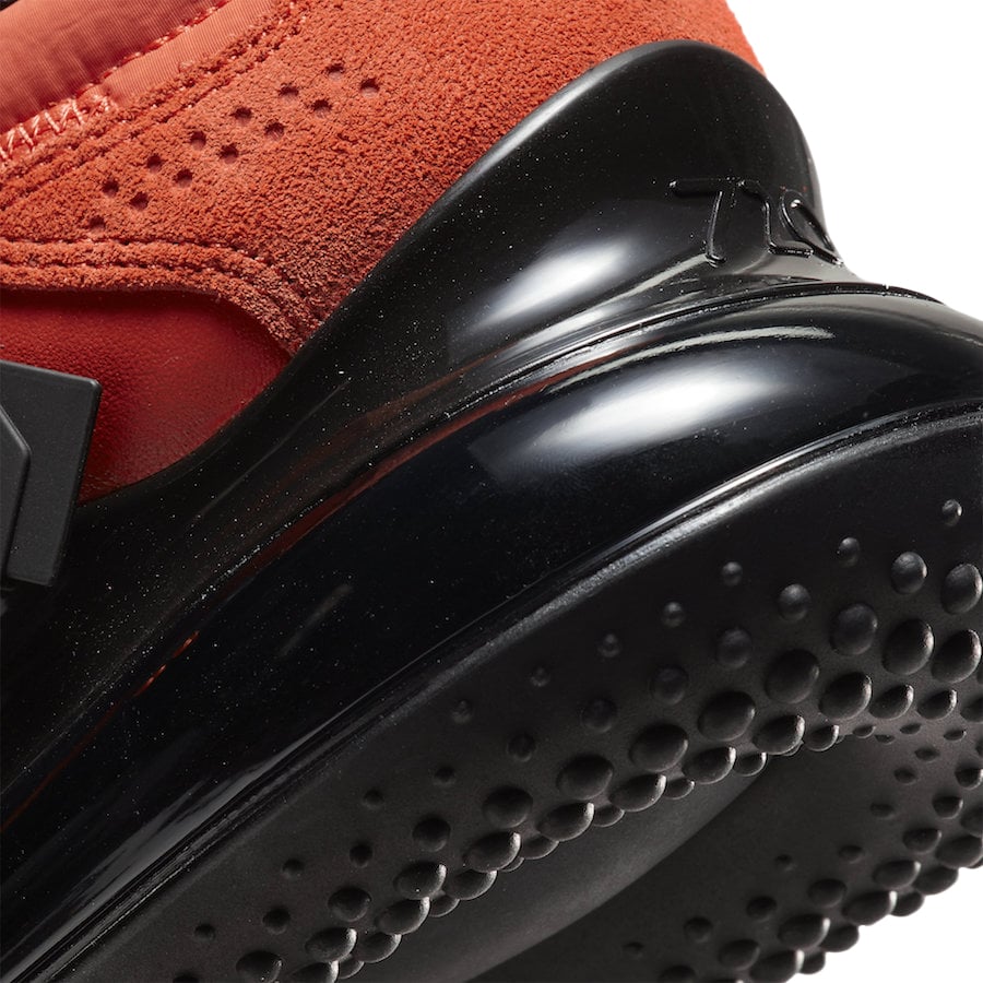 Nike Air Max 720 OBJ Slip Team Orange - Image 9