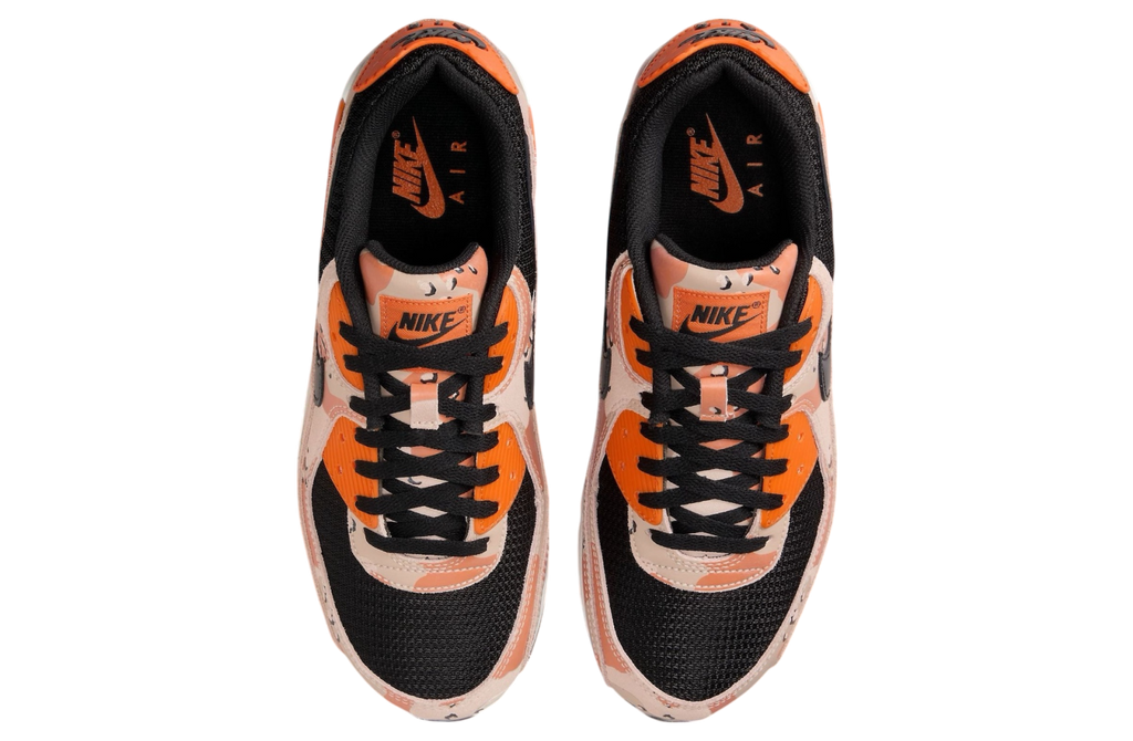 Nike Air Max 90 Bio Beige / Safety Orange - Image 3