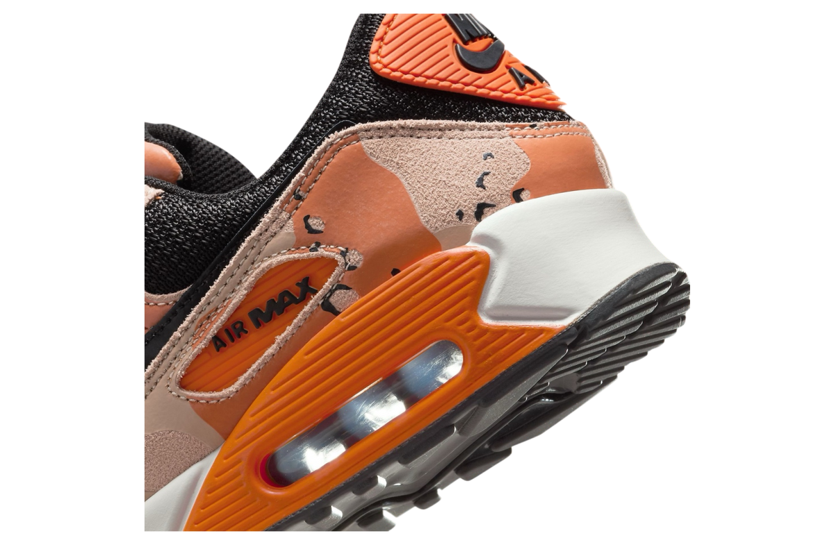 Nike Air Max 90 Bio Beige / Safety Orange - Image 6