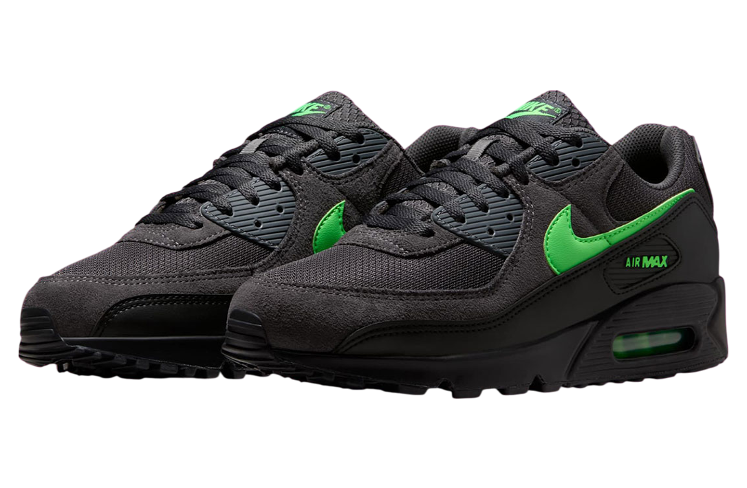 Nike Air Max 90 Black / Green Strike - Image 2