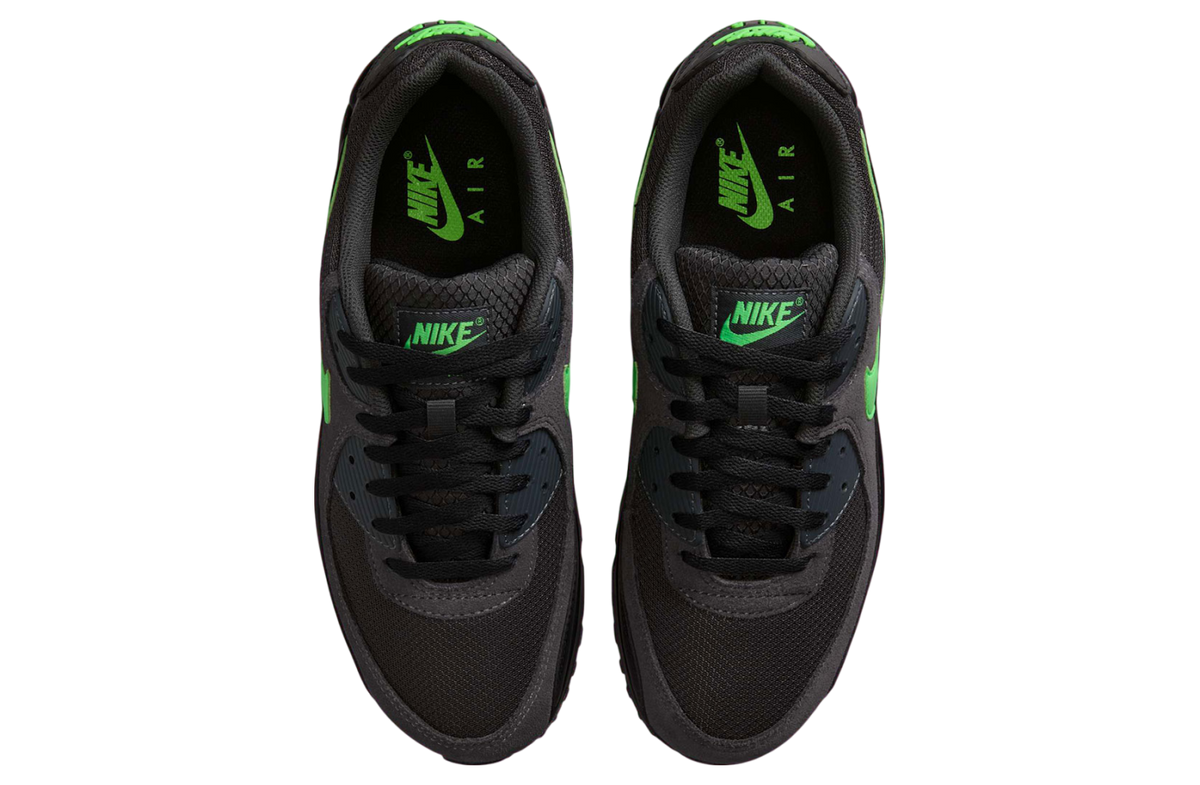Nike Air Max 90 Black / Green Strike - Image 4