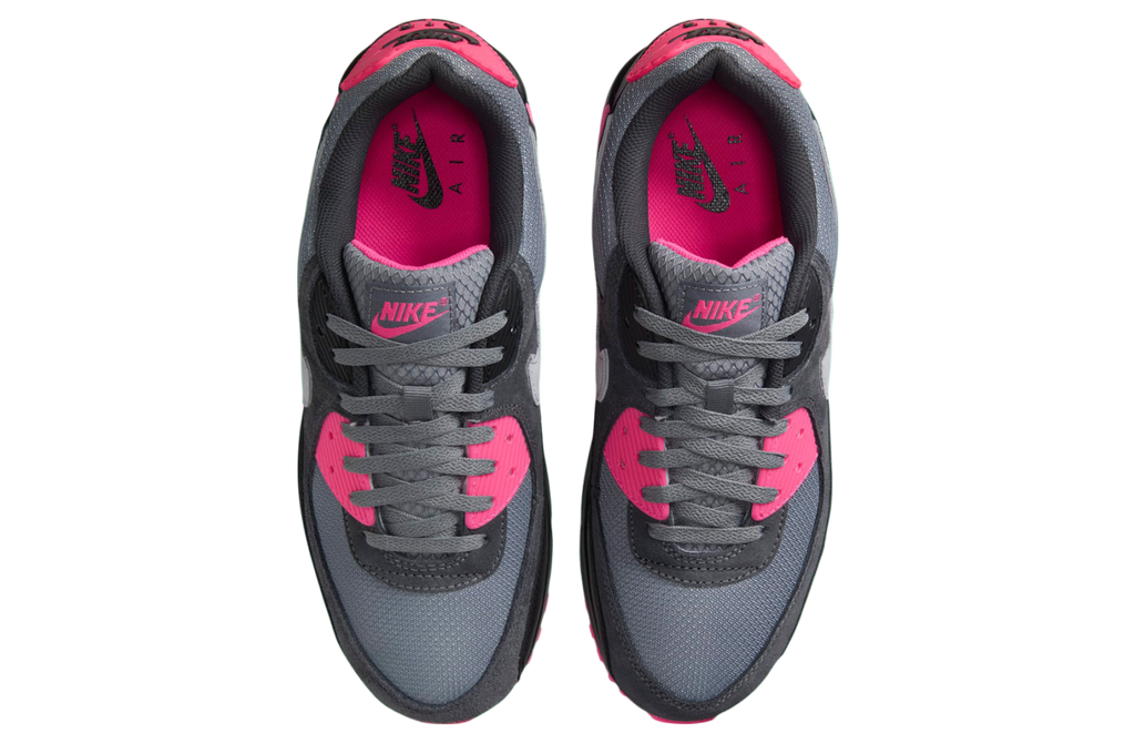 Nike Air Max 90 Cool Grey / Hyper Pink - Image 4