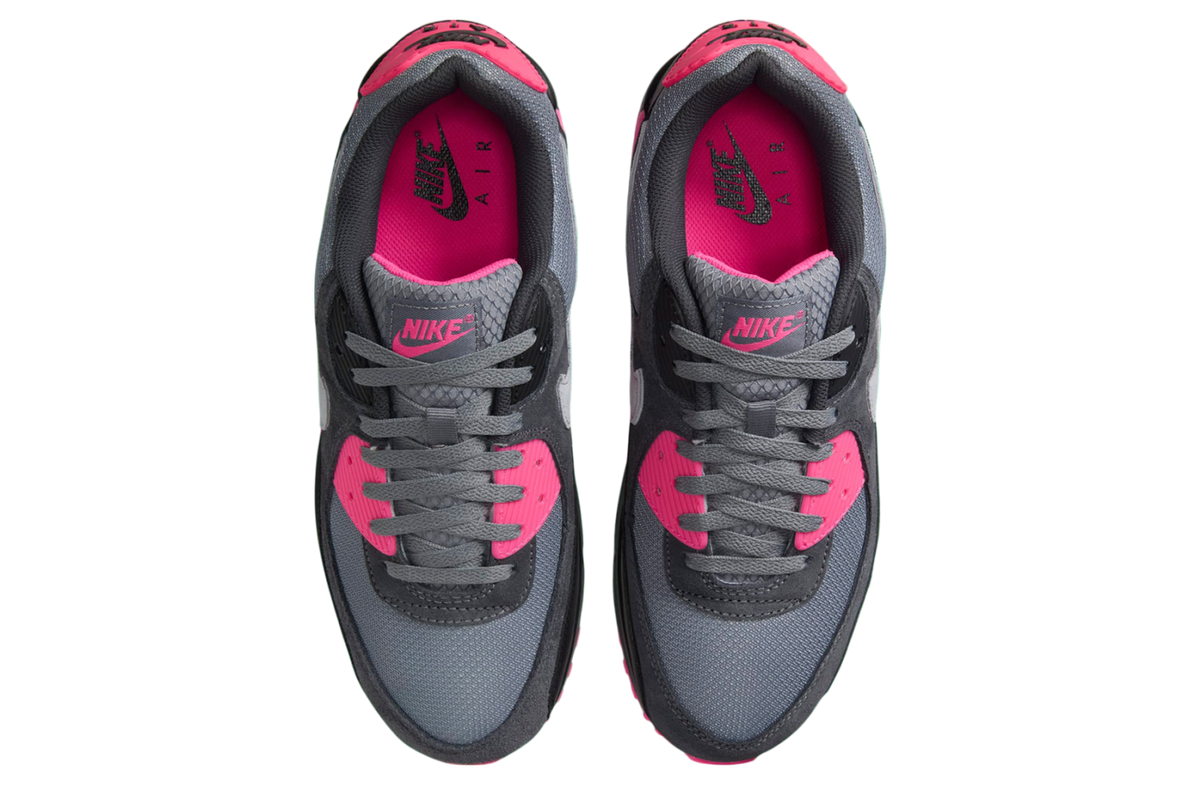 Nike Air Max 90 Cool Grey / Hyper Pink - Image 4