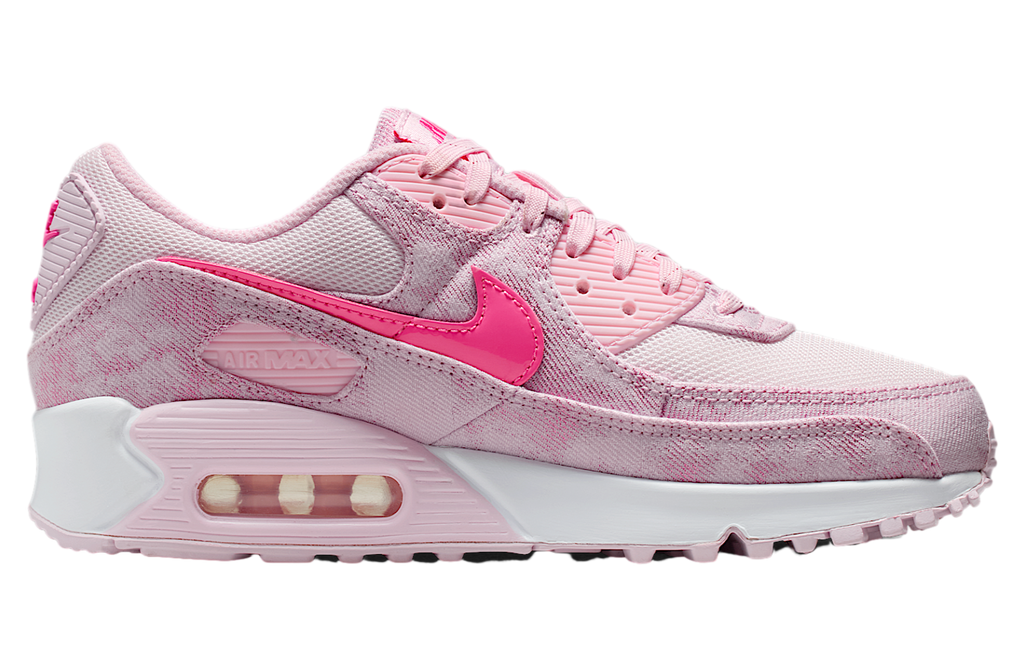 Nike Air Max 90 Denim WMNS Pink Foam / Pearl Pink - Image 3