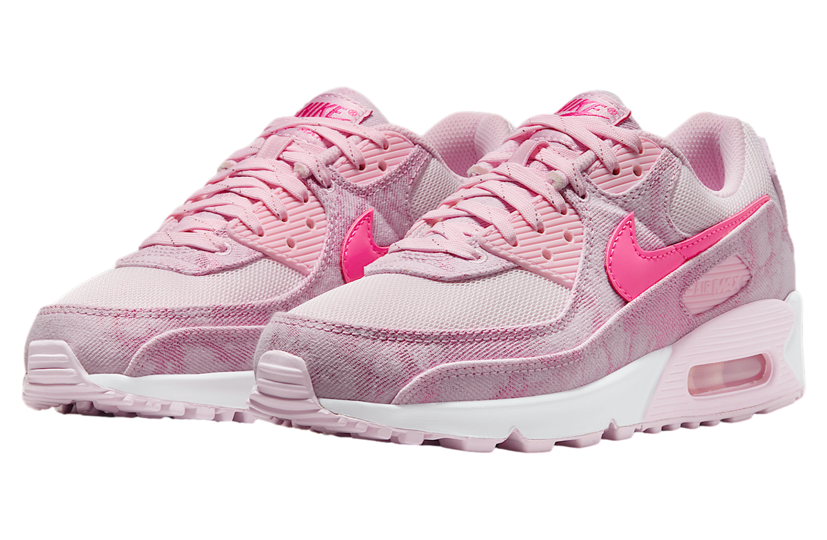 Nike Air Max 90 Denim WMNS Pink Foam / Pearl Pink - Image 5