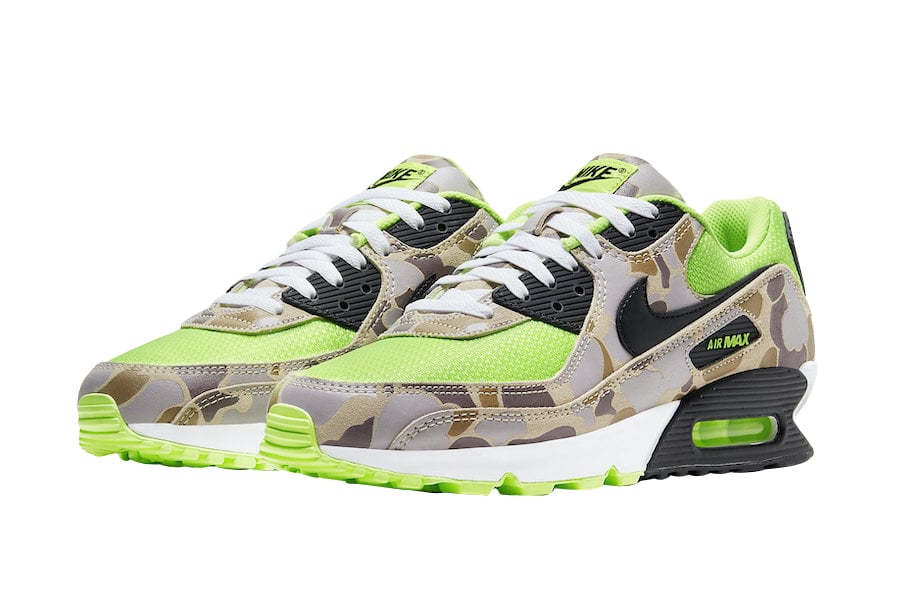 Nike Air Max 90 Green Duck Camo - Image 2