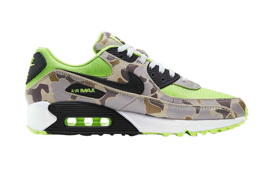 Nike Air Max 90 Green Duck Camo - Image 3