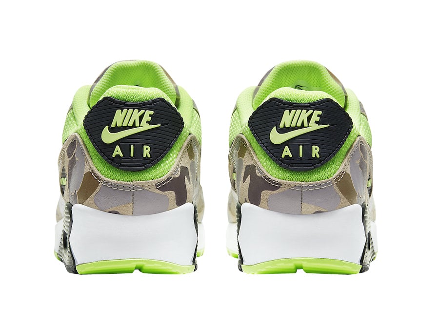 Nike Air Max 90 Green Duck Camo - Image 5