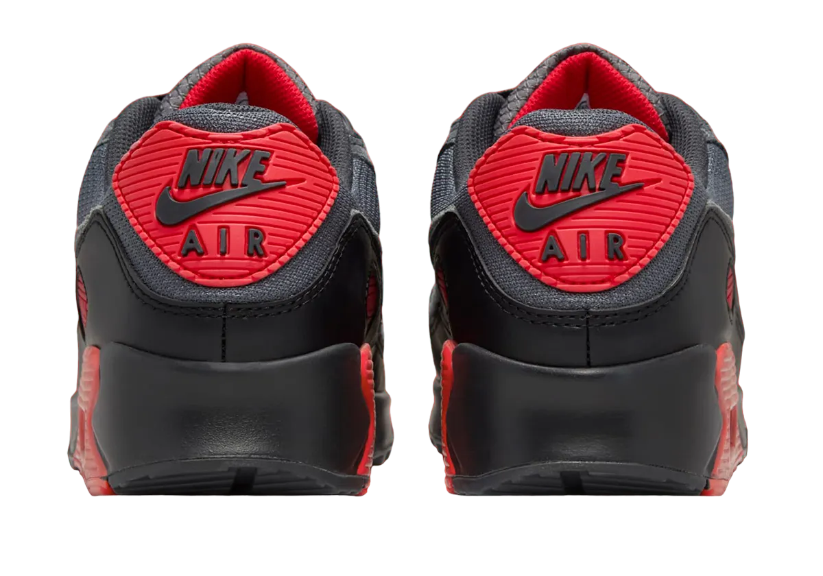 Nike Air Max 90 Grey / Red - Image 4