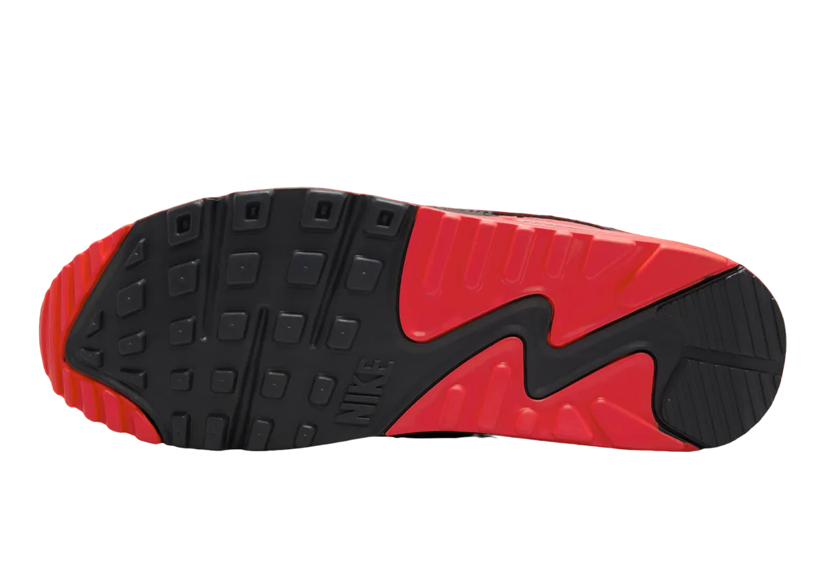 Nike Air Max 90 Grey / Red - Image 6