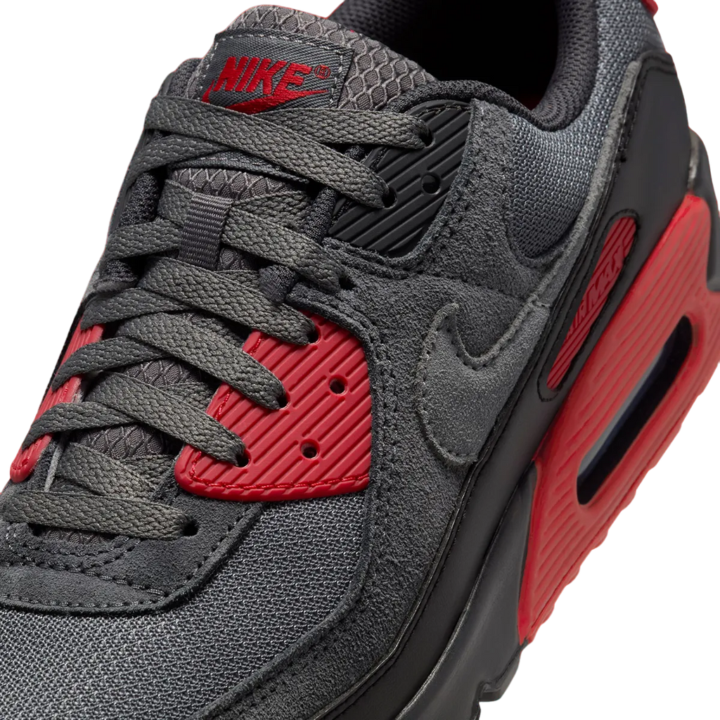 Nike Air Max 90 Grey / Red - Image 7