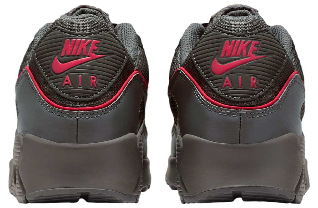 Nike Air Max 90 Iron Grey / University Red - Image 2