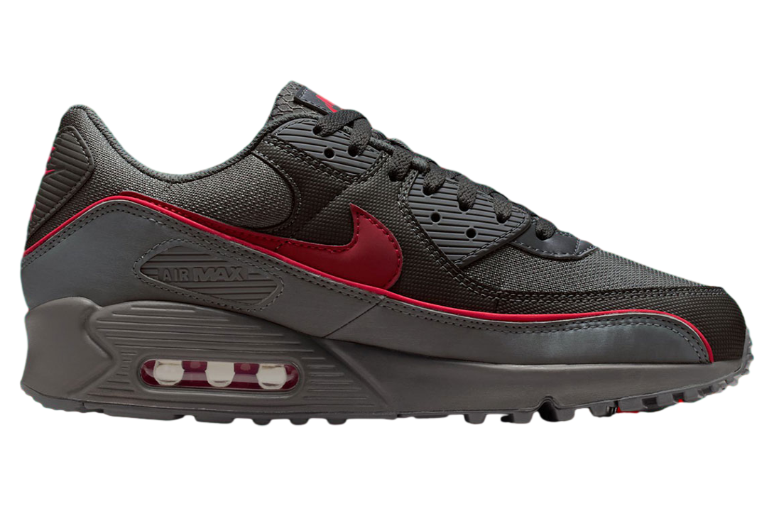 Nike Air Max 90 Iron Grey / University Red - Image 4