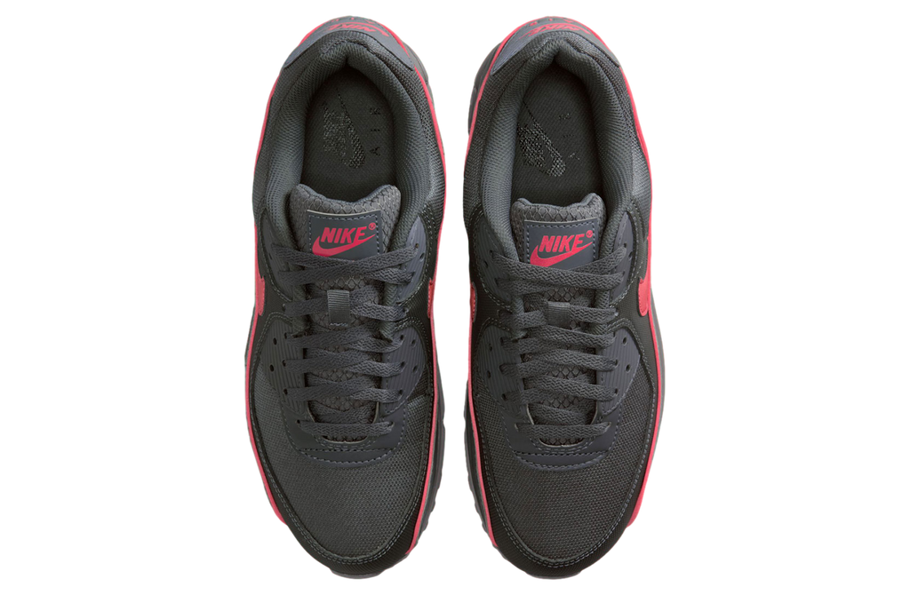 Nike Air Max 90 Iron Grey / University Red - Image 5