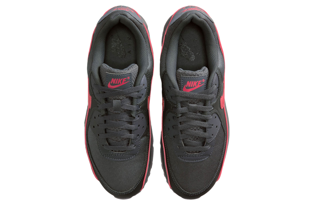 Nike Air Max 90 Iron Grey / University Red - Image 5