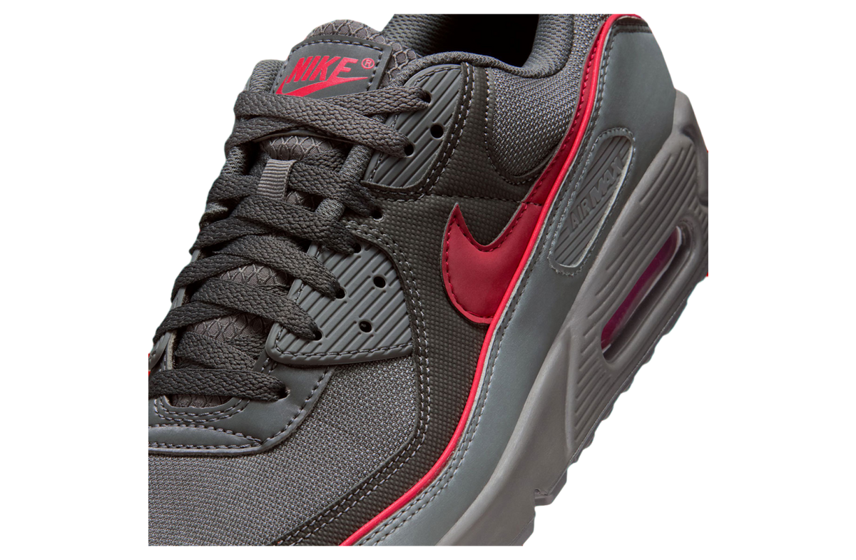 Nike Air Max 90 Iron Grey / University Red - Image 7