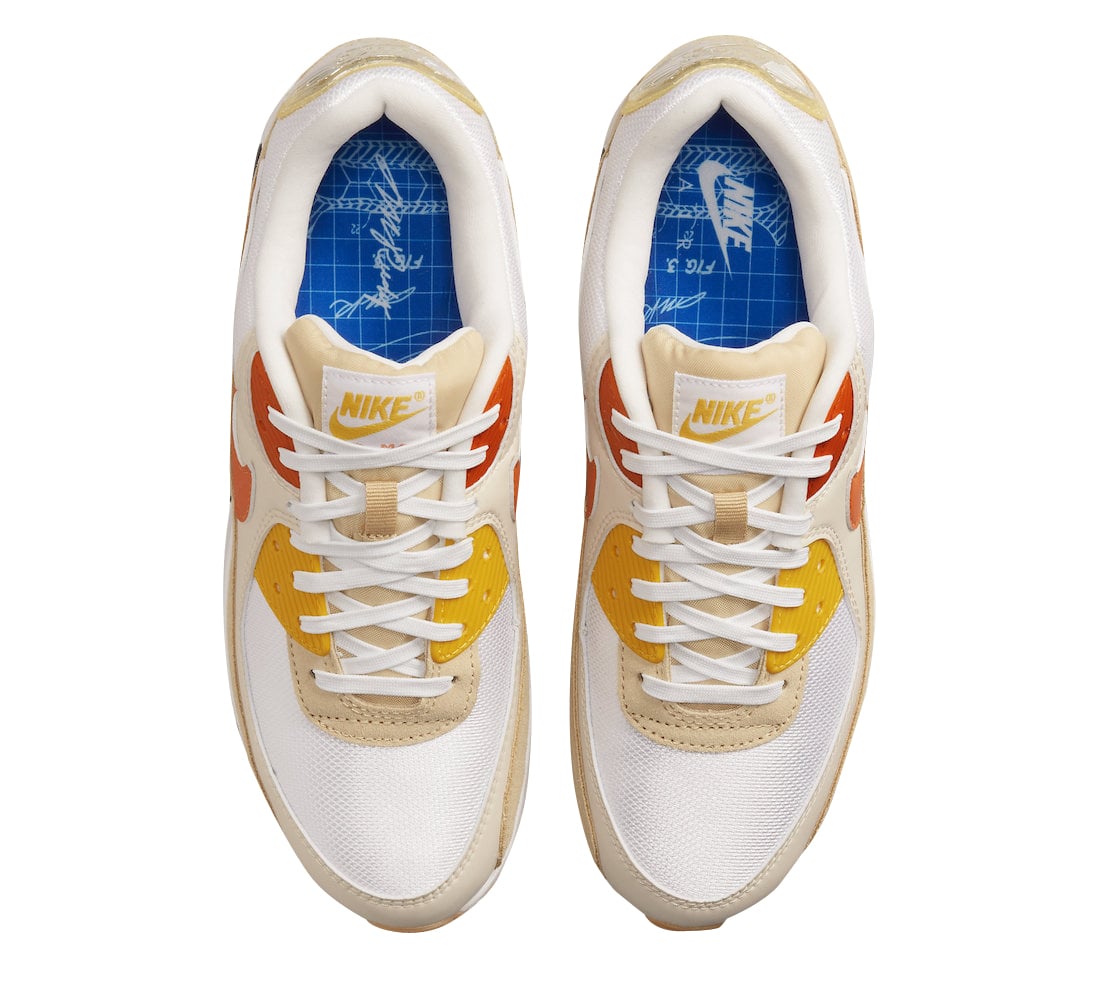 Nike Air Max 90 M. Frank Rudy Safety Orange - Image 4